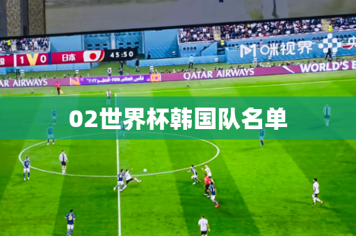 02世界杯韩国队名单