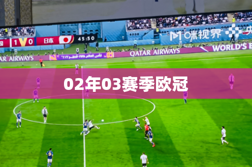 02年03赛季欧冠 02年03赛季欧冠