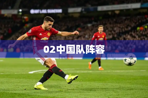 02中国队阵容