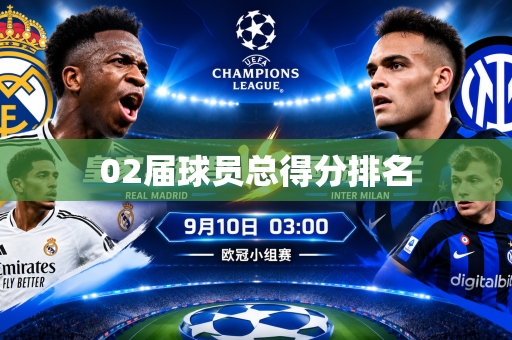 02届球员总得分排名 02届球员总得分排名