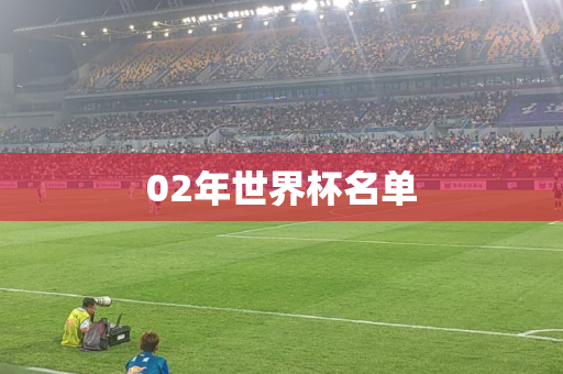02年世界杯名单 02年世界杯名单