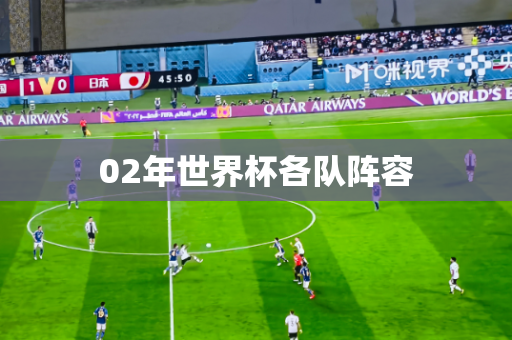02年世界杯各队阵容