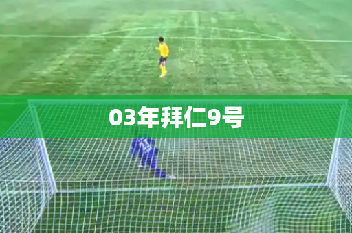 03年拜仁9号