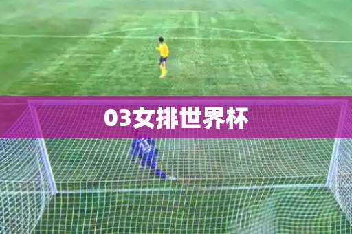 03女排世界杯 03女排世界杯