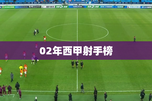 02年西甲射手榜 02年西甲射手榜
