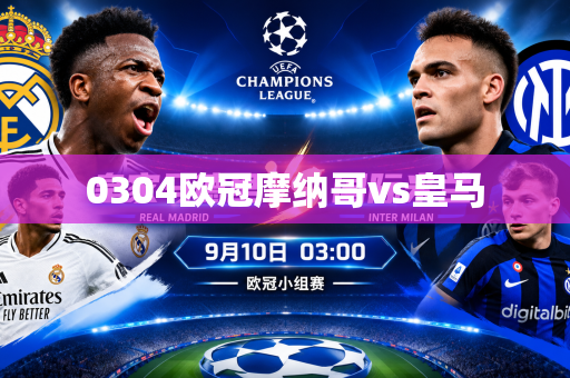 0304欧冠摩纳哥vs皇马