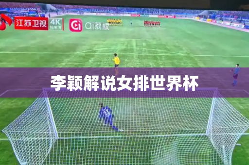 李颖解说女排世界杯