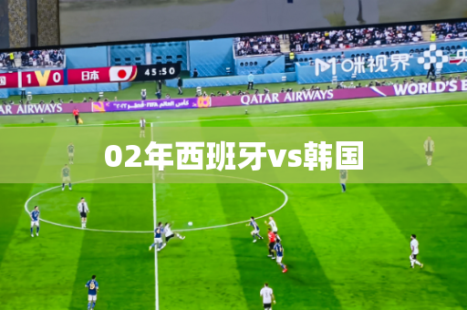 02年西班牙vs韩国 02年西班牙vs韩国