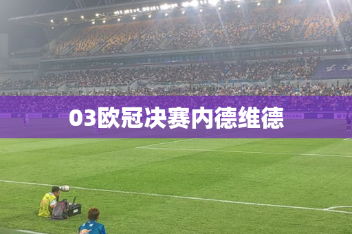 03欧冠决赛内德维德 03欧冠决赛内德维德
