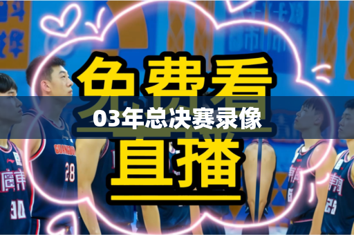 03年总决赛录像