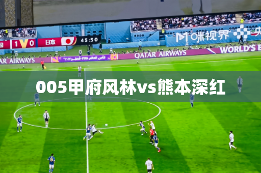 005甲府风林vs熊本深红 005甲府风林vs熊本深红