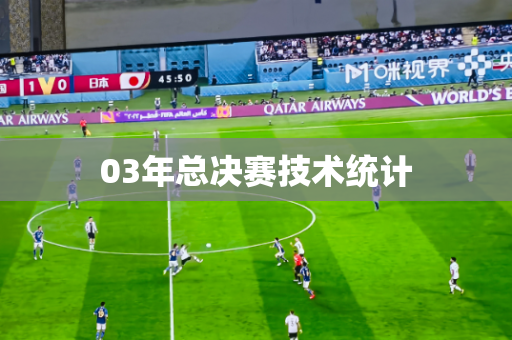 03年总决赛技术统计