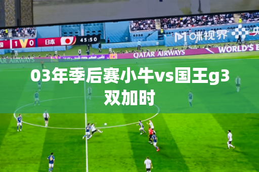 03年季后赛小牛vs国王g3双加时