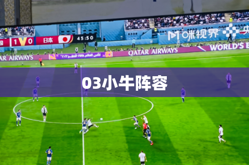 03小牛阵容 03小牛阵容