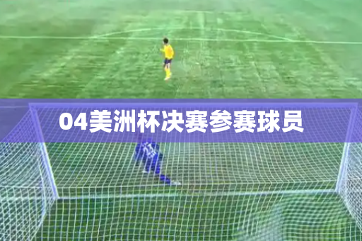 04美洲杯决赛参赛球员 04美洲杯决赛参赛球员