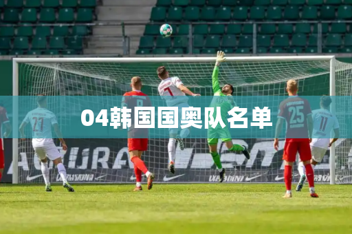 04韩国国奥队名单 04韩国国奥队名单