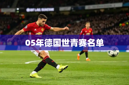 05年德国世青赛名单