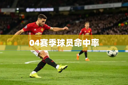 04赛季球员命中率 04赛季球员命中率