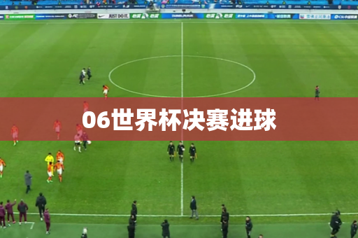 06世界杯决赛进球