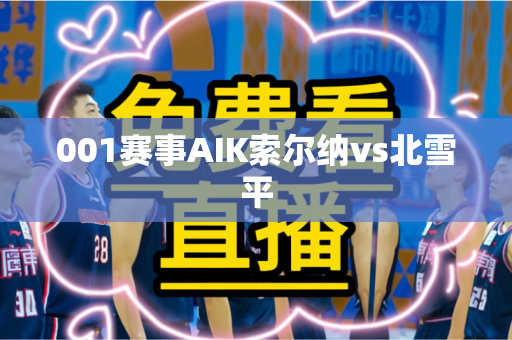 001赛事AIK索尔纳vs北雪平
