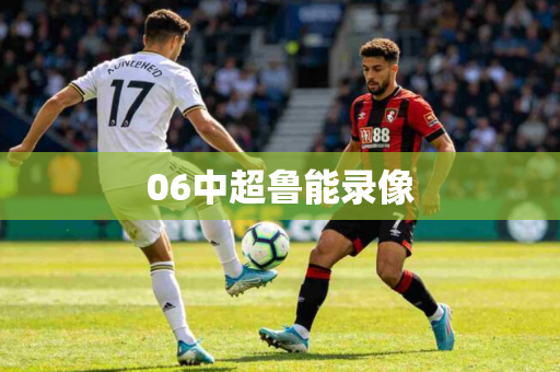 06中超鲁能录像 06中超鲁能录像