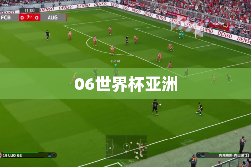 06世界杯亚洲