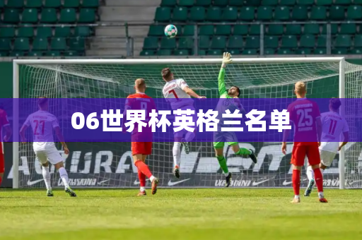 06世界杯英格兰名单 06世界杯英格兰名单