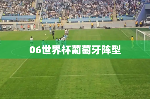 06世界杯葡萄牙阵型