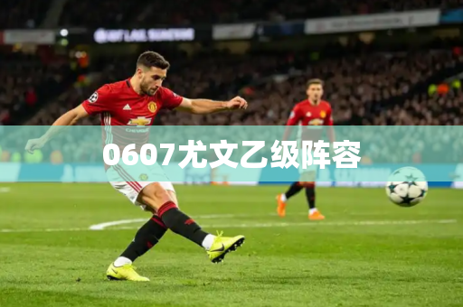 0607尤文乙级阵容 0607尤文乙级阵容