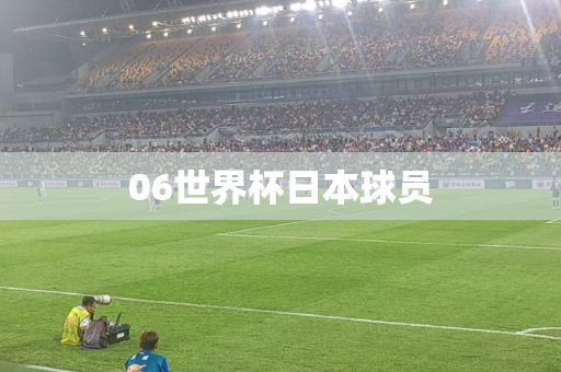 06世界杯日本球员