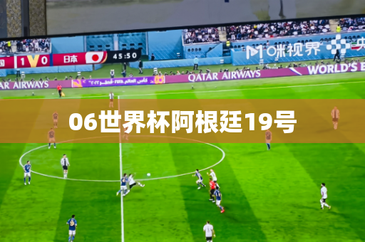 06世界杯阿根廷19号
