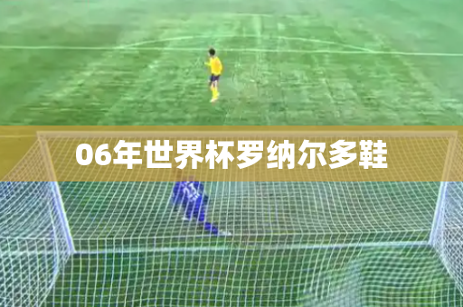 06年世界杯罗纳尔多鞋