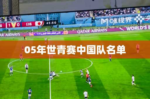 05年世青赛中国队名单 05年世青赛中国队名单