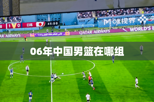 06年中国男篮在哪组