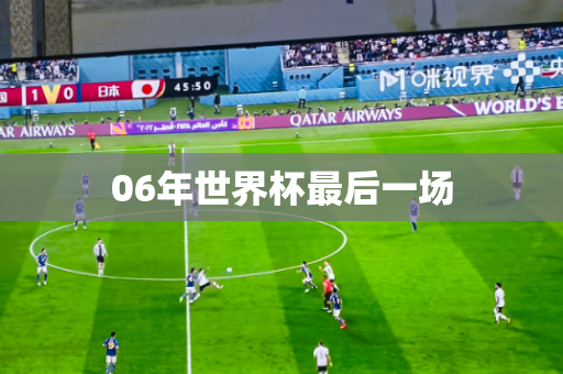 06年世界杯最后一场