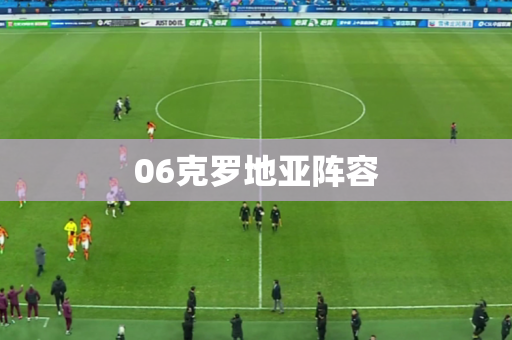 06克罗地亚阵容 06克罗地亚阵容