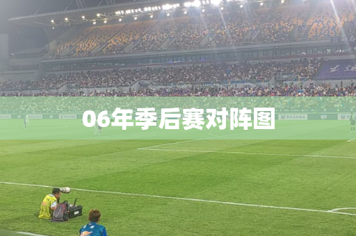 06年季后赛对阵图