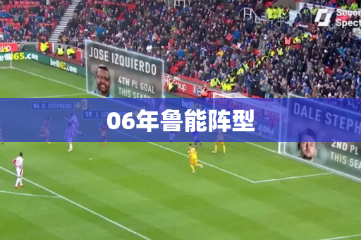 06年鲁能阵型