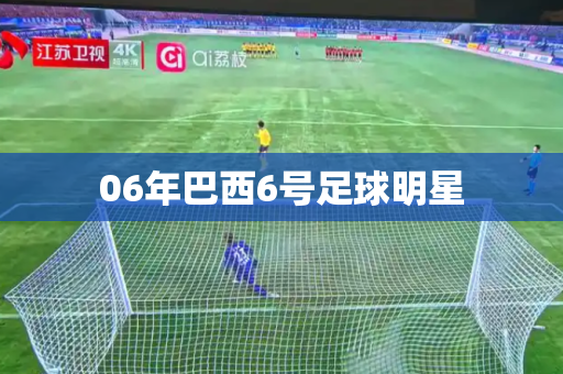 06年巴西6号足球明星