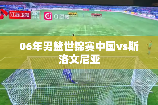 06年男篮世锦赛中国vs斯洛文尼亚