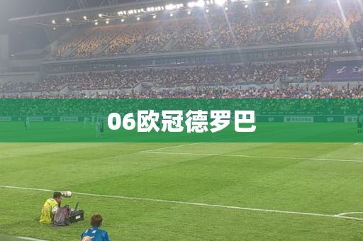 06欧冠德罗巴