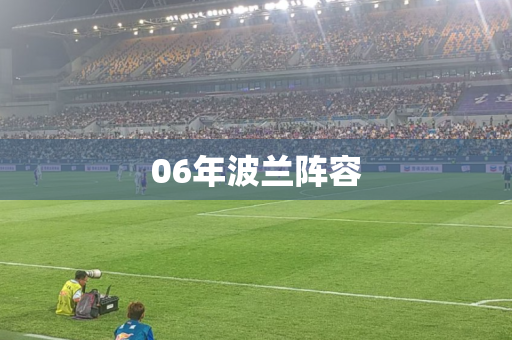 06年波兰阵容
