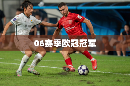 06赛季欧冠冠军