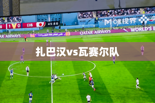 扎巴汉vs瓦赛尔队 扎巴汉vs瓦赛尔队