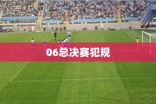 06总决赛犯规