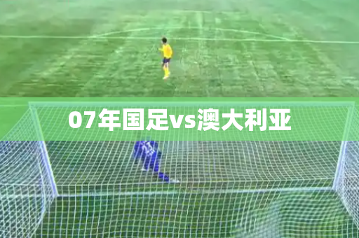 07年国足vs澳大利亚