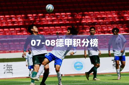 07-08德甲积分榜