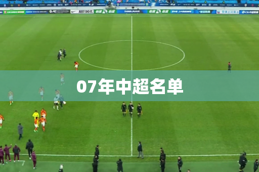 07年中超名单 07年中超名单