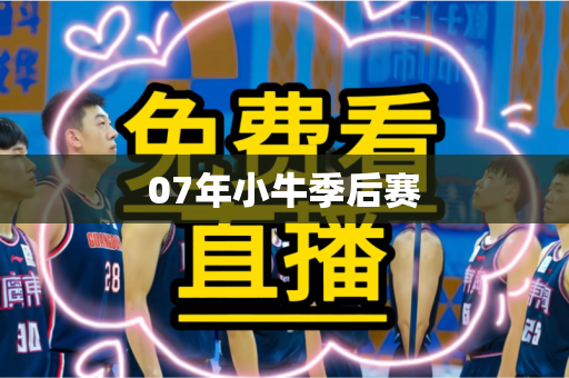 07年小牛季后赛