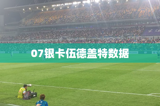 07银卡伍德盖特数据